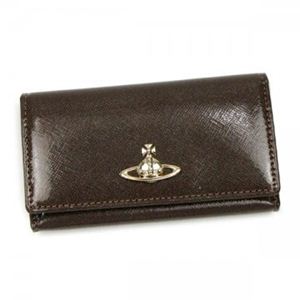 【2013年6月30日まで期間限定値下げ】Vivienne Westwood（ヴィヴィアンウエストウッド） キーケース WOMAN SAFFIANO 32341 PEWTER