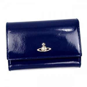 【2013年5月31日まで期間限定値下げ】Vivienne Westwood（ヴィヴィアンウエストウッド） 三つ折り財布（小銭入れ付） WOMAN SAFFIANO 32344 BLUE