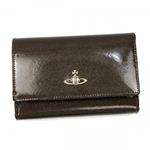 【2013年7月31日まで期間限定値下げ】Vivienne Westwood（ヴィヴィアンウエストウッド） 三つ折り財布（小銭入れ付） WOMAN SAFFIANO 32344 PEWTER