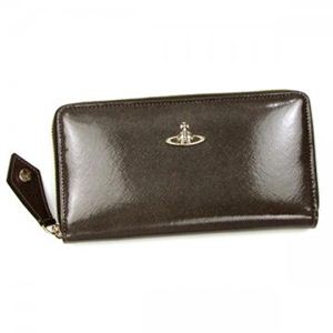 【2013年6月30日まで期間限定値下げ】Vivienne Westwood（ヴィヴィアンウエストウッド） 長財布 WOMAN SAFFIANO 32345 PEWTER
