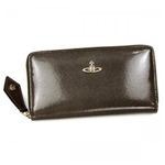 【2013年6月30日まで期間限定値下げ】Vivienne Westwood（ヴィヴィアンウエストウッド） 長財布 WOMAN SAFFIANO 32345 PEWTER