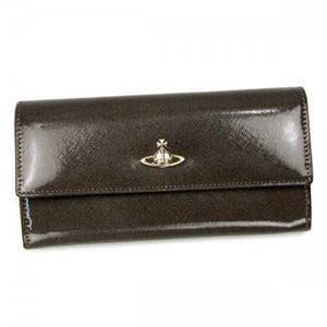 【2013年6月30日まで期間限定値下げ】Vivienne Westwood（ヴィヴィアンウエストウッド） 長財布 WOMAN SAFFIANO 32347 PEWTER