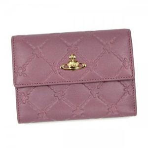 【2013年5月31日まで期間限定値下げ】Vivienne Westwood（ヴィヴィアンウエストウッド） 二つ折り財布（小銭入れ付） ANGEL ORB 738VV19 ROSA ANTICO