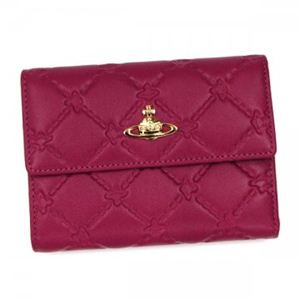【2013年5月31日まで期間限定値下げ】Vivienne Westwood（ヴィヴィアンウエストウッド） 二つ折り財布（小銭入れ付） ANGEL ORB 738VV19 FUXIA