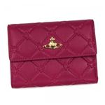 【2013年5月31日まで期間限定値下げ】Vivienne Westwood（ヴィヴィアンウエストウッド） 二つ折り財布（小銭入れ付） ANGEL ORB 738VV19 FUXIA