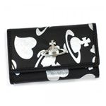 【2013年5月31日まで期間限定値下げ】Vivienne Westwood（ヴィヴィアンウエストウッド） キーケース LOGO PRINT 720VV01 ARGENTO