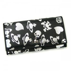 【2013年6月30日まで期間限定値下げ】Vivienne Westwood（ヴィヴィアンウエストウッド） 長財布 LOGO PRINT 1032VV30 ARGENTO