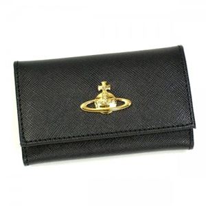 【2013年5月31日まで期間限定値下げ】Vivienne Westwood（ヴィヴィアンウエストウッド） キーケース SAFFIANO 720VV01 NERO