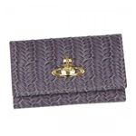 【2013年7月31日まで期間限定値下げ】Vivienne Westwood（ヴィヴィアンウエストウッド） キーケース WEAVE 720VV01 LAVANDA