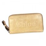 【2013年7月31日まで期間限定値下げ】Chloe（クロエ） 長財布 SHADOW 3P0320 02X STEM GINGER