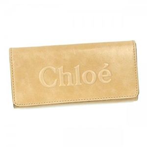 【2013年7月31日まで期間限定値下げ】Chloe（クロエ） 長財布 SHADOW 3P0321 02X STEM GINGER