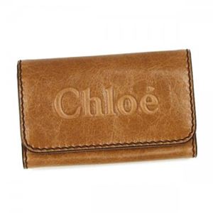 【2013年7月31日まで期間限定値下げ】Chloe（クロエ） キーケース SHADOW 3P0333 168 NUTMEG