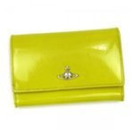 【2013年6月30日まで期間限定値下げ】Vivienne Westwood（ヴィヴィアンウエストウッド） 三つ折り財布（小銭入れ付） WOMAN SAFFIANO 32344 YELLOW