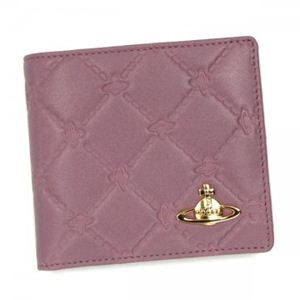 【2013年6月30日まで期間限定値下げ】Vivienne Westwood（ヴィヴィアンウエストウッド） 二つ折り財布（小銭入れ付） ANGEL ORB 730VV11 ROSA ANTICO