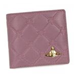 【2013年6月30日まで期間限定値下げ】Vivienne Westwood（ヴィヴィアンウエストウッド） 二つ折り財布（小銭入れ付） ANGEL ORB 730VV11 ROSA ANTICO