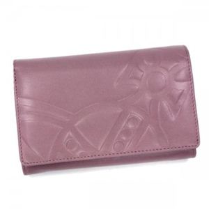 【2013年7月31日まで期間限定値下げ】Vivienne Westwood（ヴィヴィアンウエストウッド） 二つ折り財布（小銭入れ付） GIANT ORB 2232VV58 ROSA ANTICO