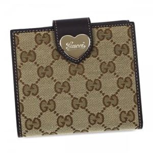 Gucci（グッチ） Wホック財布 203549 9643 BEIGE EBONY／COCOA