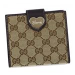 Gucci（グッチ） Wホック財布 203549 9643 BEIGE EBONY／COCOA