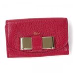Chloe（クロエ） キーケース LILY 3P0504 52D PEONY RED