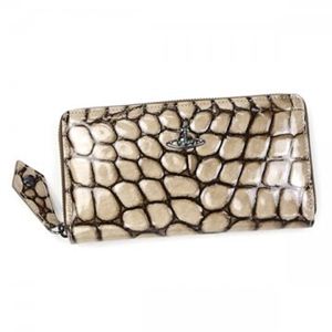 Vivienne Westwood（ヴィヴィアンウエストウッド） 長財布 STRIPY CROC 32328 TOUPE