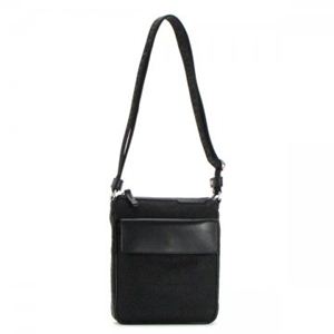 【2013年6月30日まで期間限定値下げ】Ferragamo（フェラガモ） ナナメガケバッグ MENS LLG MIAMI OK 249240 497355 NERO