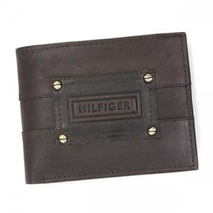 TOMMY HILFIGER（トミーヒルフィガー） 二つ折り財布（小銭入れ付） DERBYSHIRE 0091-4832 2 BROWN／TAN