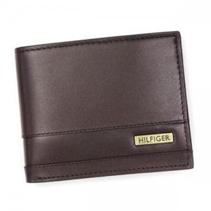 TOMMY HILFIGER（トミーヒルフィガー） 二つ折り財布（小銭入れ付） TORRIDGE 0091-4865 2 BROWN