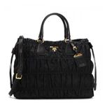 Prada（プラダ） ハンドバッグ TESSUTO GOUFFRE B1788M F0002 NERO