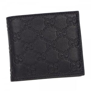 Gucci（グッチ） 二つ折り財布（小銭入れ付） 146223 1000 NERO／NERO