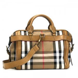 Burberry（バーバリー） ボストンバッグ BANFORD BOWLING SADDLE BROWN