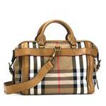 Burberry（バーバリー） ボストンバッグ BANFORD BOWLING SADDLE BROWN