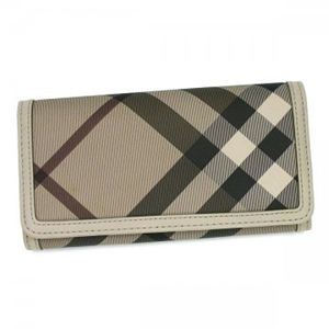 Burberry（バーバリー） 長財布 SMOKED CHECK ALS PENROSE SMO 2500T SMOKED TRENCH／TRENCH