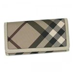 Burberry（バーバリー） 長財布 SMOKED CHECK ALS PENROSE SMO 2500T SMOKED TRENCH／TRENCH