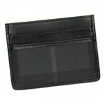 Burberry（バーバリー） カードケース BEAT CHECK 2CC CARD CASE BRT 0010C BRIT CHECK ／BLACK
