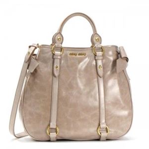 MIUMIU(ミュウミュウ) ハンドバッグ VITELLO LUX RN0891 F0236 CIPRIA