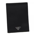Prada（プラダ） 二つ折り財布（小銭入れ付） TESSUTO 2M0002 F0002 NERO
