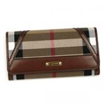 Burberry（バーバリー） 長財布 BHK LS PENROSE BHK 2001T DARK TAN