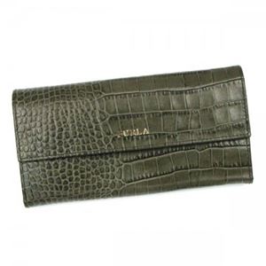 【2013年7月31日まで期間限定値下げ】Furla（フルラ） 長財布 PJ78 OL0 OLIVE