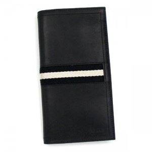 【2013年7月31日まで期間限定値下げ】Bally（バリー） 長財布 TRAINSPOTTING TALIRO 290 BLACK BLACK／WHITE