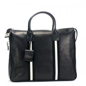【2013年7月31日まで期間限定値下げ】Bally（バリー） ブリーフケース TRAINSPOTTING TAJEST-MD 280 BLACK BLACK／WHITE