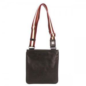 【2013年7月31日まで期間限定値下げ】Bally（バリー） ナナメガケバッグ TRAINSPOTTING TAISTEN-SM 261 CHOCOLATE RED／WHITE
