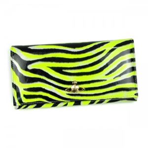 Vivienne Westwood（ヴィヴィアンウエストウッド） 長財布 ANIMALIER 1032VV30 GIALLO／NERO ZEBRA