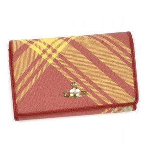 Vivienne Westwood（ヴィヴィアンウエストウッド） 二つ折り財布（小銭入れ付） DERBY LEATHER 2232VV58 MAC YORK／ROSSO