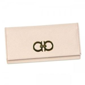 【2013年6月30日まで期間限定値下げ】Ferragamo(フェラガモ) 長財布 GANCINI ICONA VITTEL 22B481 491443 LOTO