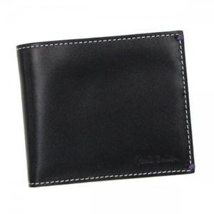 Paul smith（ポールスミス） 二つ折り財布（小銭入れ付） W513 AHXA1033 BLACK