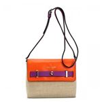 KATE SPADE（ケイトスペード） ナナメガケバッグ BOURBON STREET FABRI PWRU3346 686 NATURAL