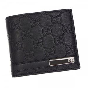 Gucci（グッチ） 二つ折り財布（小銭入れ付） 233102 1000 NERO／NERO