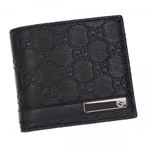 Gucci（グッチ） 二つ折り財布（小銭入れ付） 233102 1000 NERO／NERO