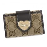 Gucci（グッチ） キーケース 203551 9643 BEIGE EBONY／COCOA