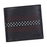 Bally（バリー） 二つ折り財布（小銭入れ付） 7 VYIE.T 110 BLACK RED／BEIGE